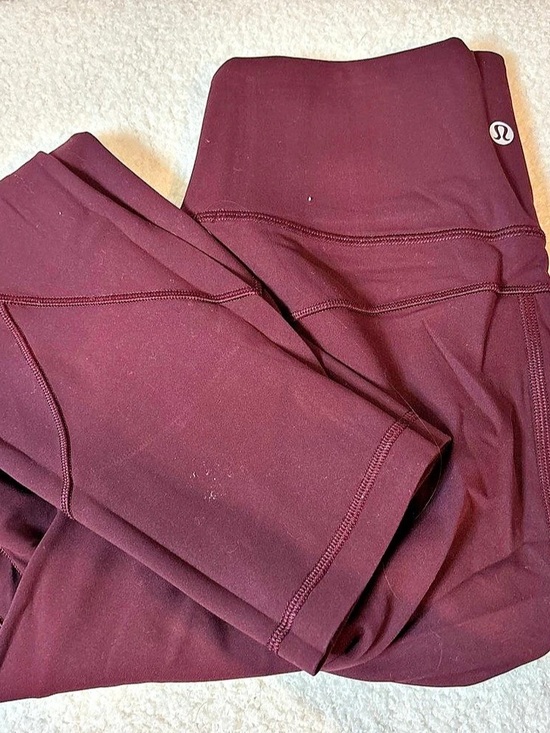 lululemon athletica Pants - lululemon Align High-Rise Pant Burgundy Leggings